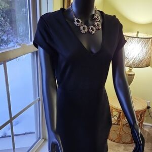 Kenneth Cole New York Elegant Black Mini Dress